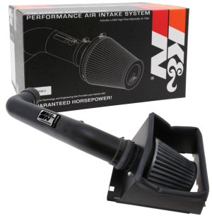 Ford F150 Performance Air Intake - K&N Engineering - Blackhawk Induction - Black - `11-`12